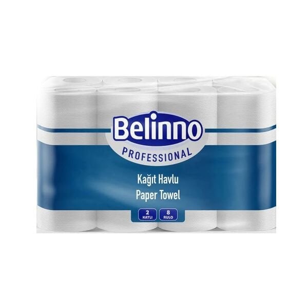 BELLİNO 6'LI HAVLU KAĞIT 2 KATLI 6*4 = 24 RULO