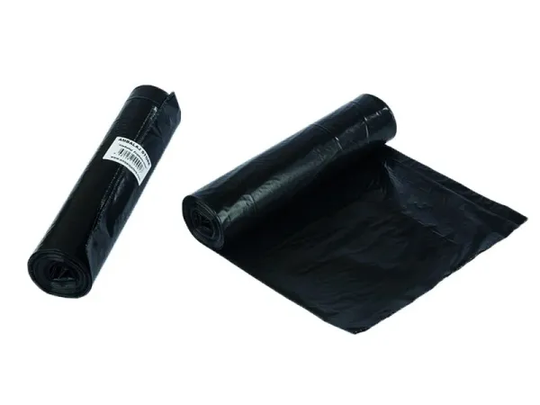 ENDÜSTRİYEL HANTAL BOY ÇÖP POŞETİ SİYAH 120x150 1000 GR
