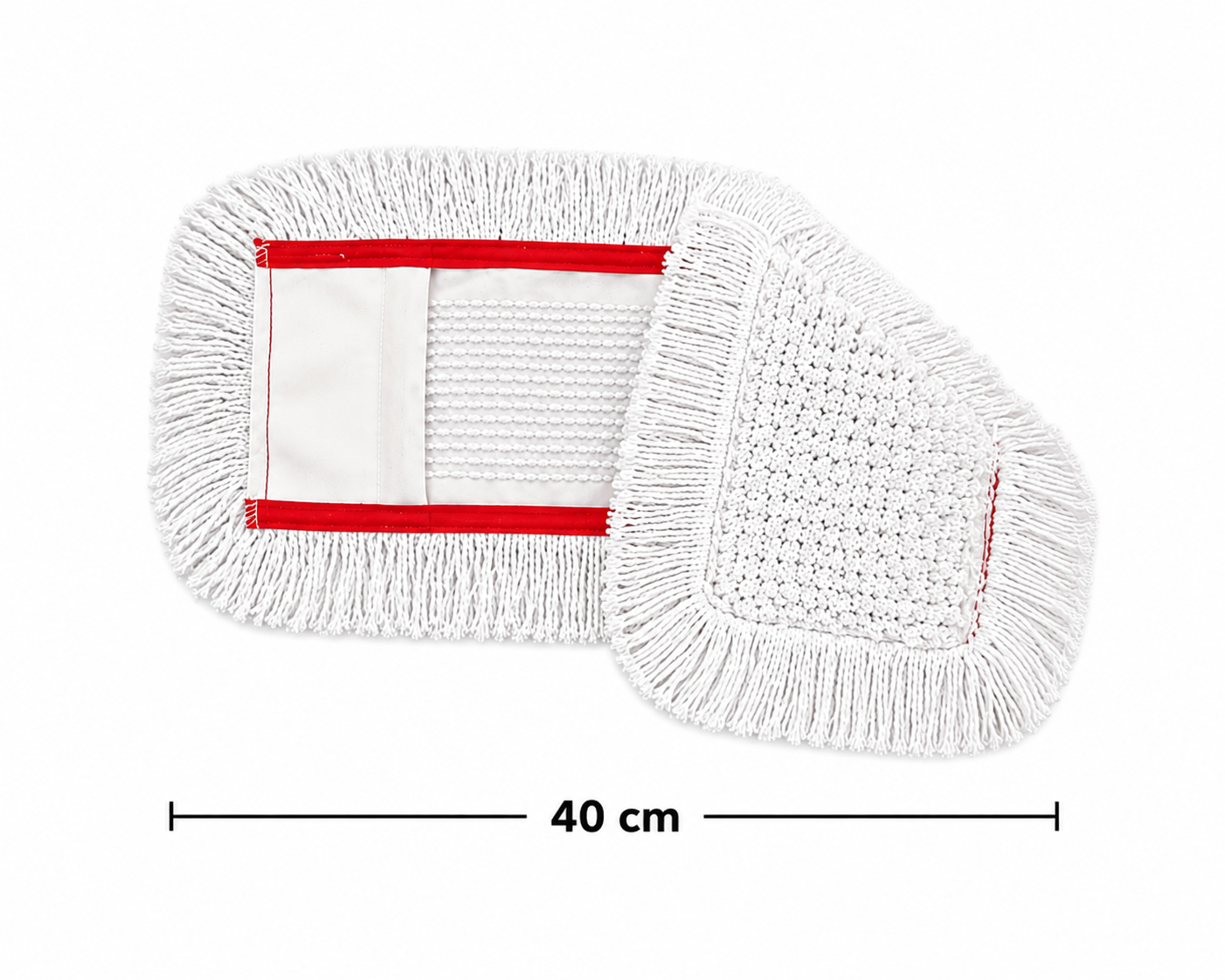 Nemli Mop Yedeği Kat Kesik 40 cm