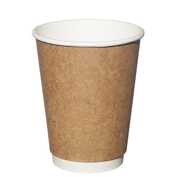 14 OZ DOUBLE WALL KARTON BARDAK - 25 ADET