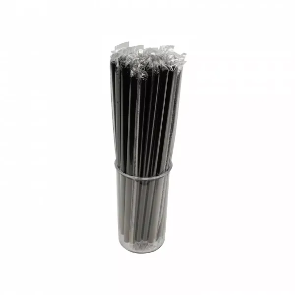 Jelatinli Siyah Pipet Körüksüz 100 Adet