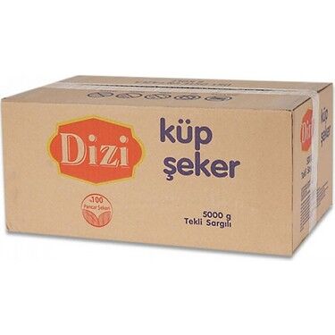 Dizi Sargılı Küp Şeker 5 Kg
