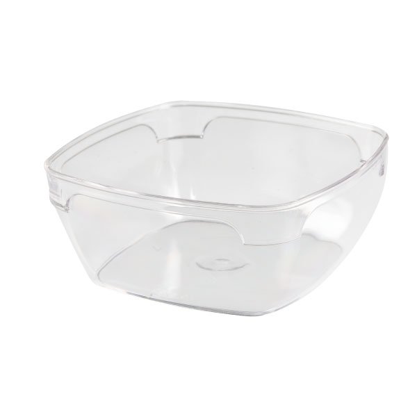 KRİSTAL KARE KASE KARAMAN 300 ML - 288 ADET