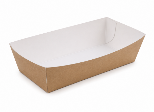 Konik Kutu Natural Küçük 7x10,5x4 Cm 100'lü